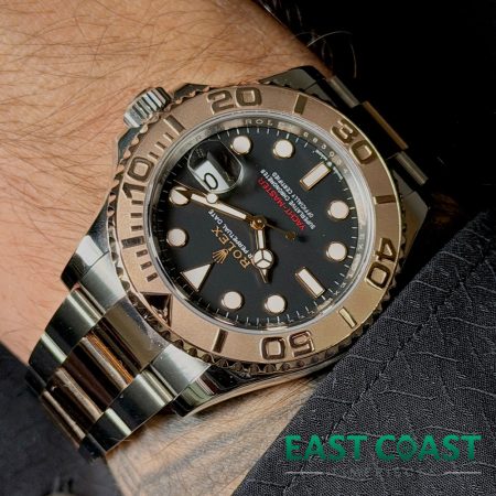Wrist Shot Of A Pre-Owned Rolex Yacht-Master 126621 for sale