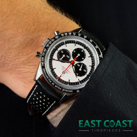 Wrist Shot Pre-Owned Omega Speedmaster CK2998 For Sale