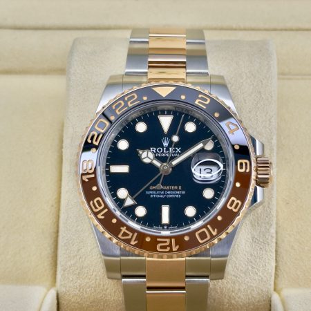 Front Face Pre-Owned Rolex GMT Master II 126711CHNR Watch Only