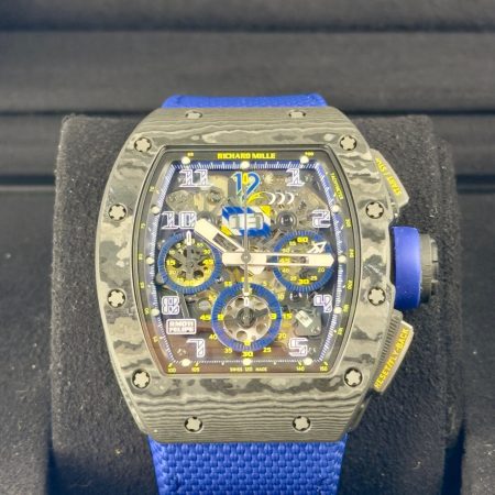 Front Face Pre-Owned Richard Mille RM011 Felipe Massa LTD of 100 Box and Papers