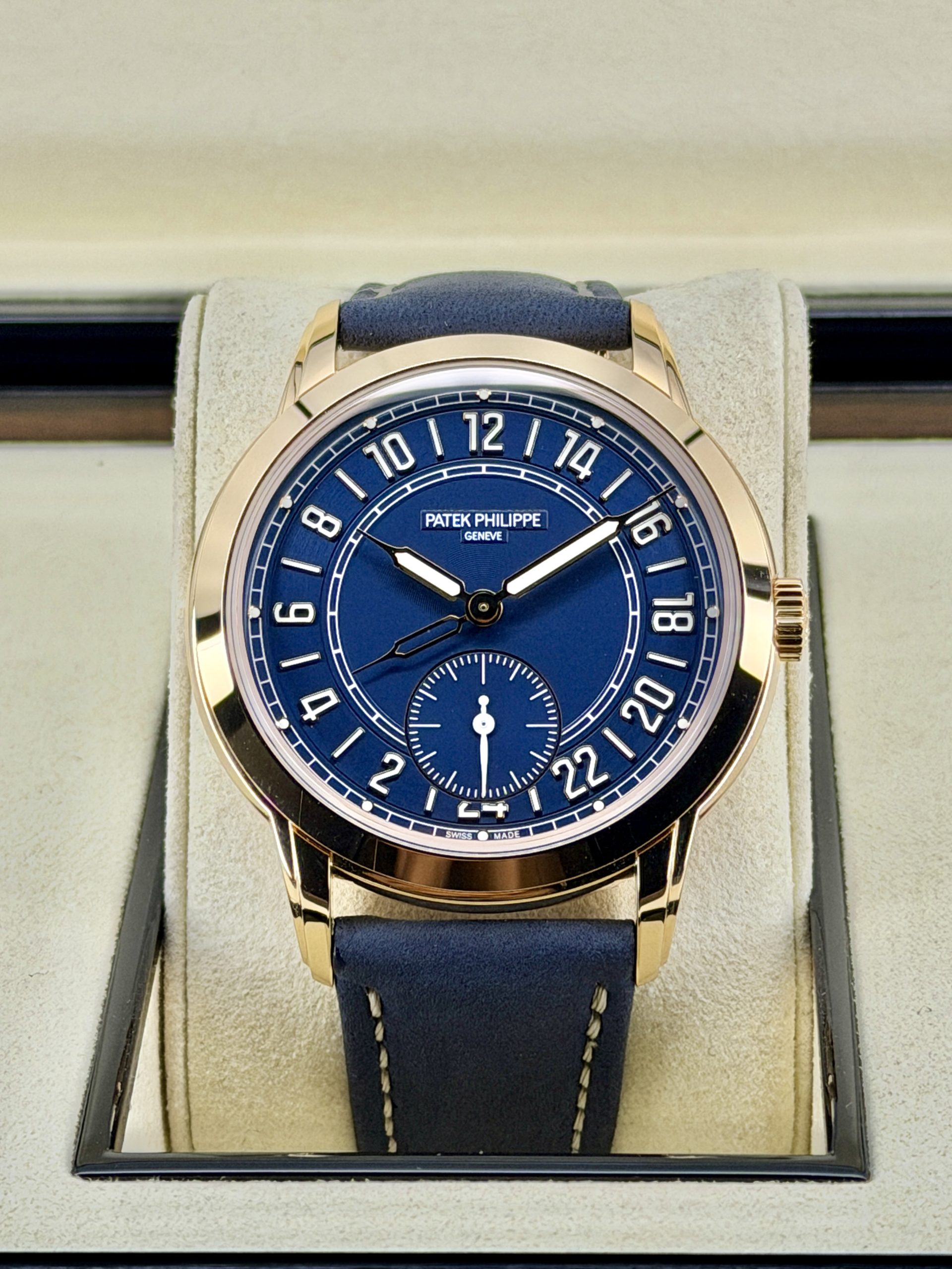 Calatrava Travel Time 5224R Box and Papers