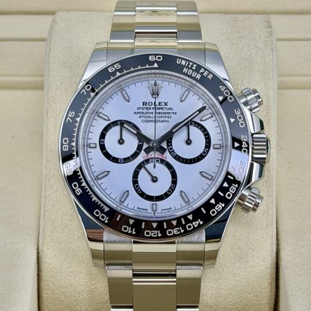 Front Face Pre-Owned Rolex Daytona 126500LN Panda