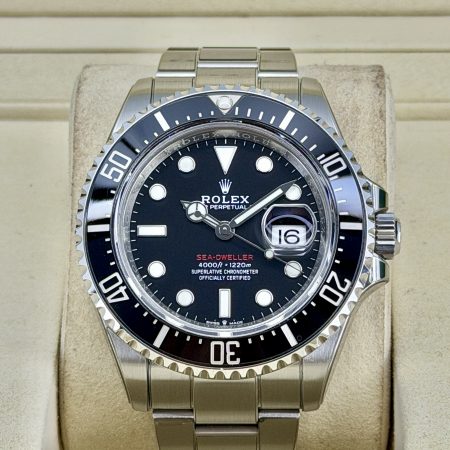 Front Face Pre-Owned Rolex Sea-Dweller 126600