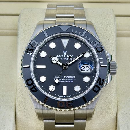 Front Face Pre-Owned Rolex Yachtmaster 226627 Titanium