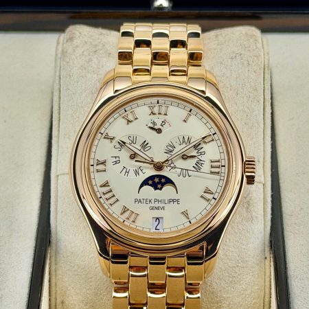 Front Face Pre-Owned Patek Philippe Annual Calendar 5036/1R Watch Only