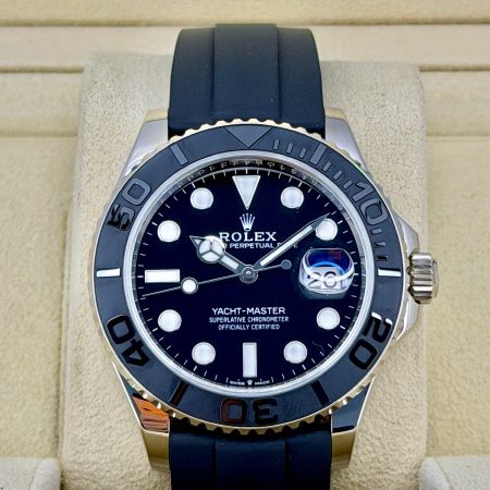 Front Face Pre-Owned Rolex Yacht-Master 226659 Box and Papers