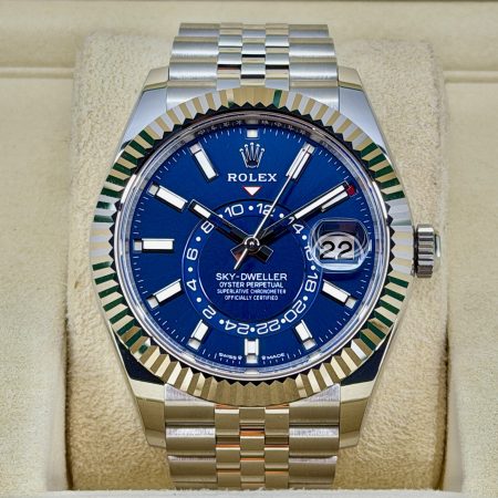 Front Face Pre-Owned Rolex Sky-Dweller 336934