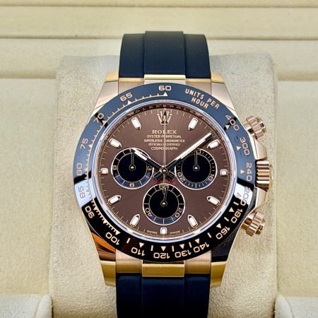 Front Face Pre-Owned Rolex Daytona Chocolate 116515