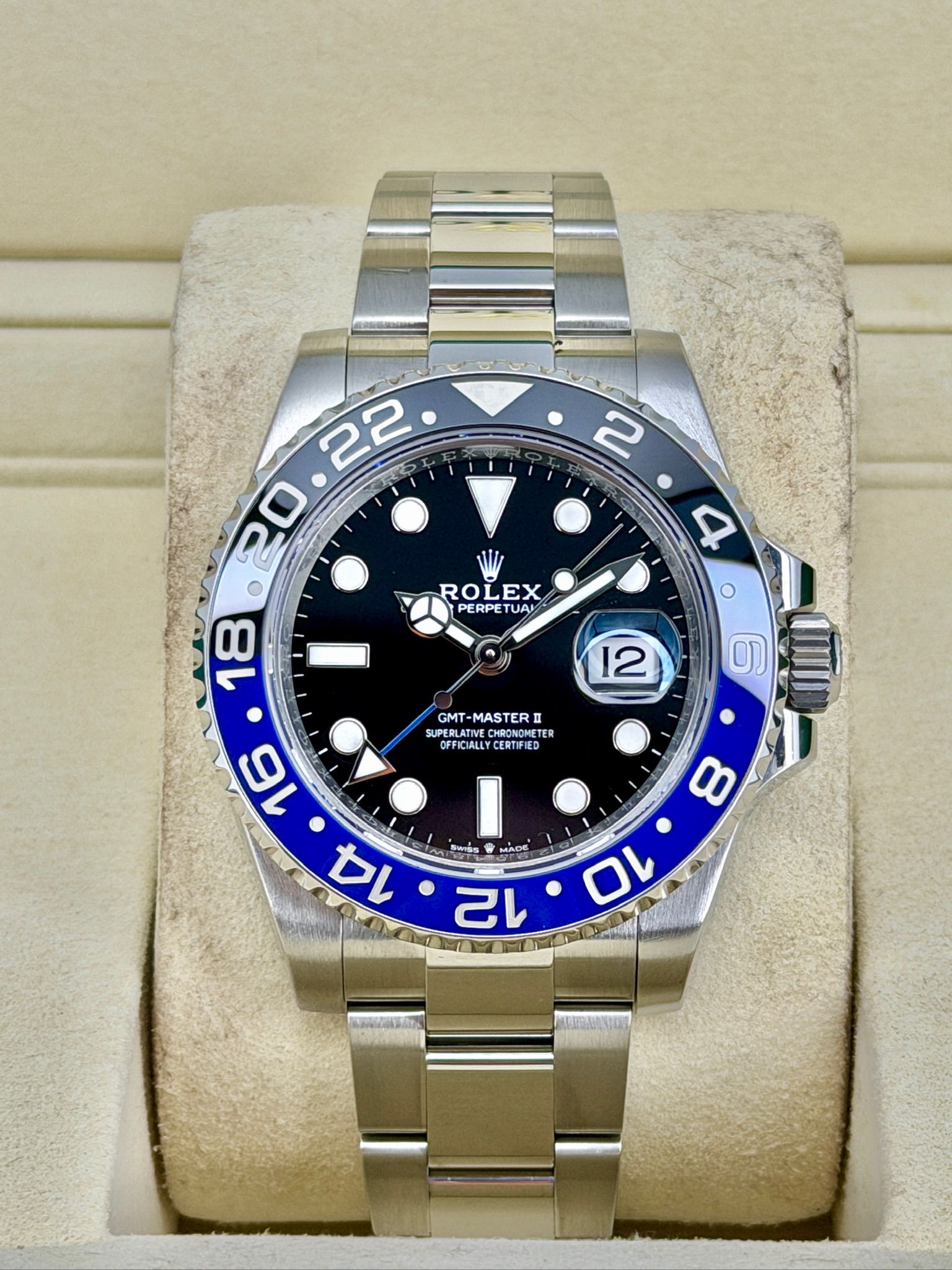 126710BLNR Box and Papers