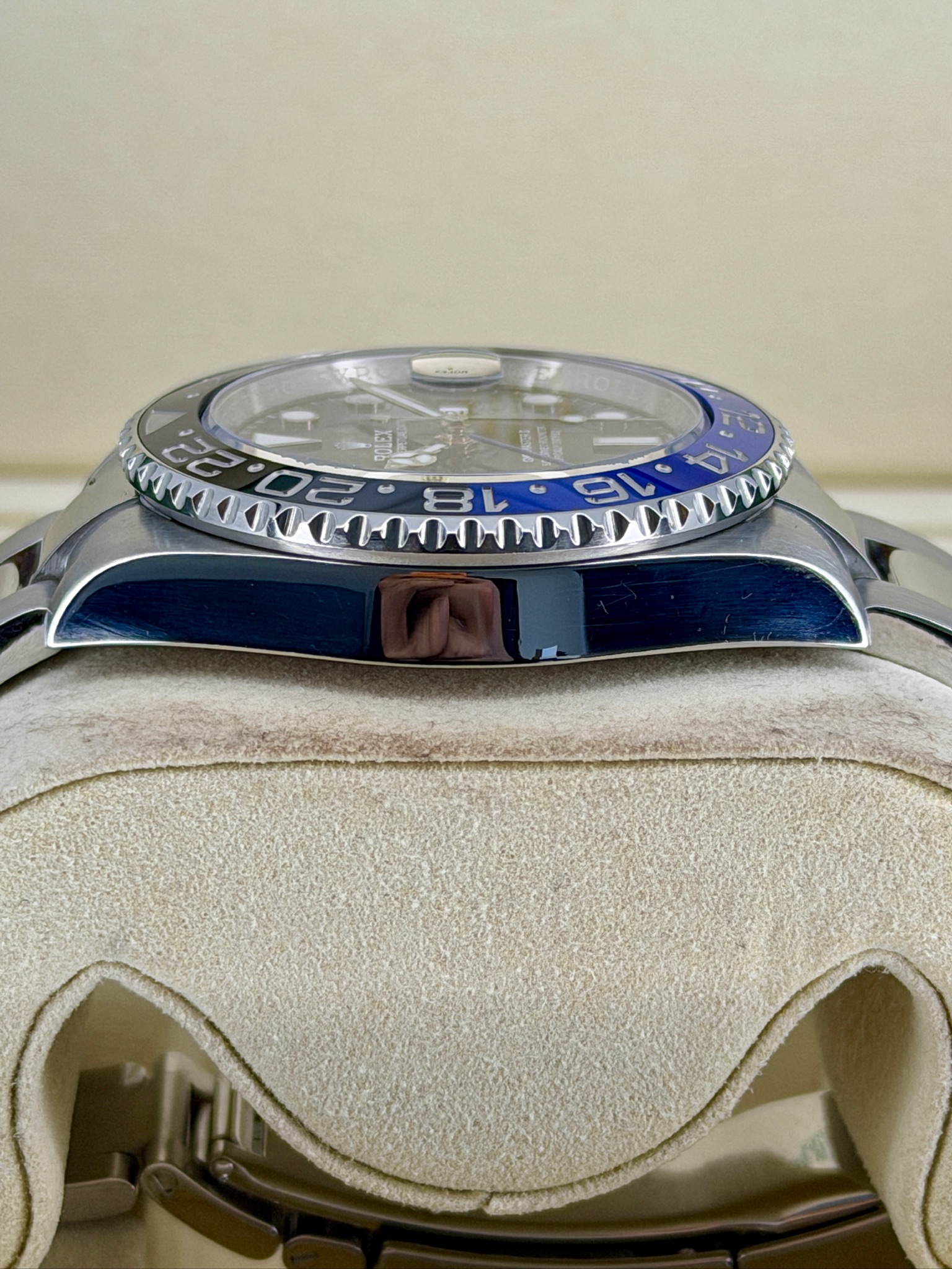 Side Shot 2 Pre-Owned Rolex GMT-Master 2 126710BLNR