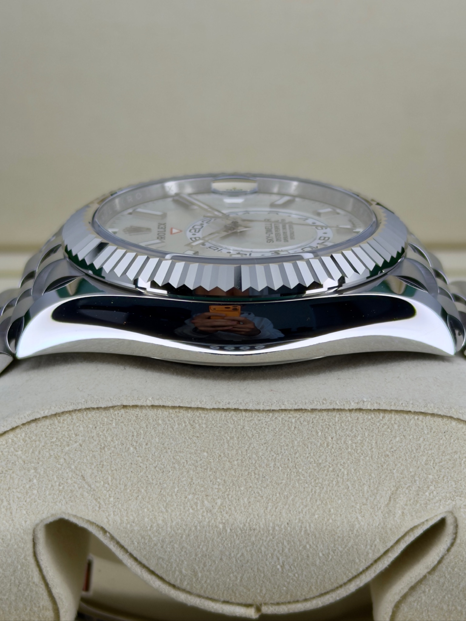 Side Shot 2 Pre-Owned Rolex Sky-Dweller 336934 Box and Papers
