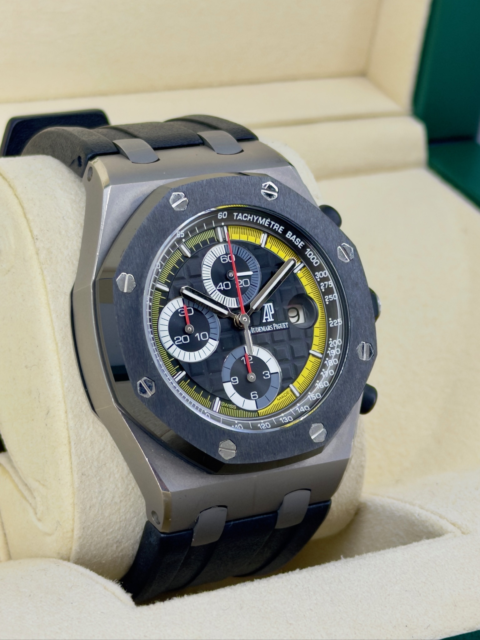 Side Face 2 Pre-Owned Audemars Piguet Royal Oak Offshore Sebastien Buemi 26207IO Watch Only