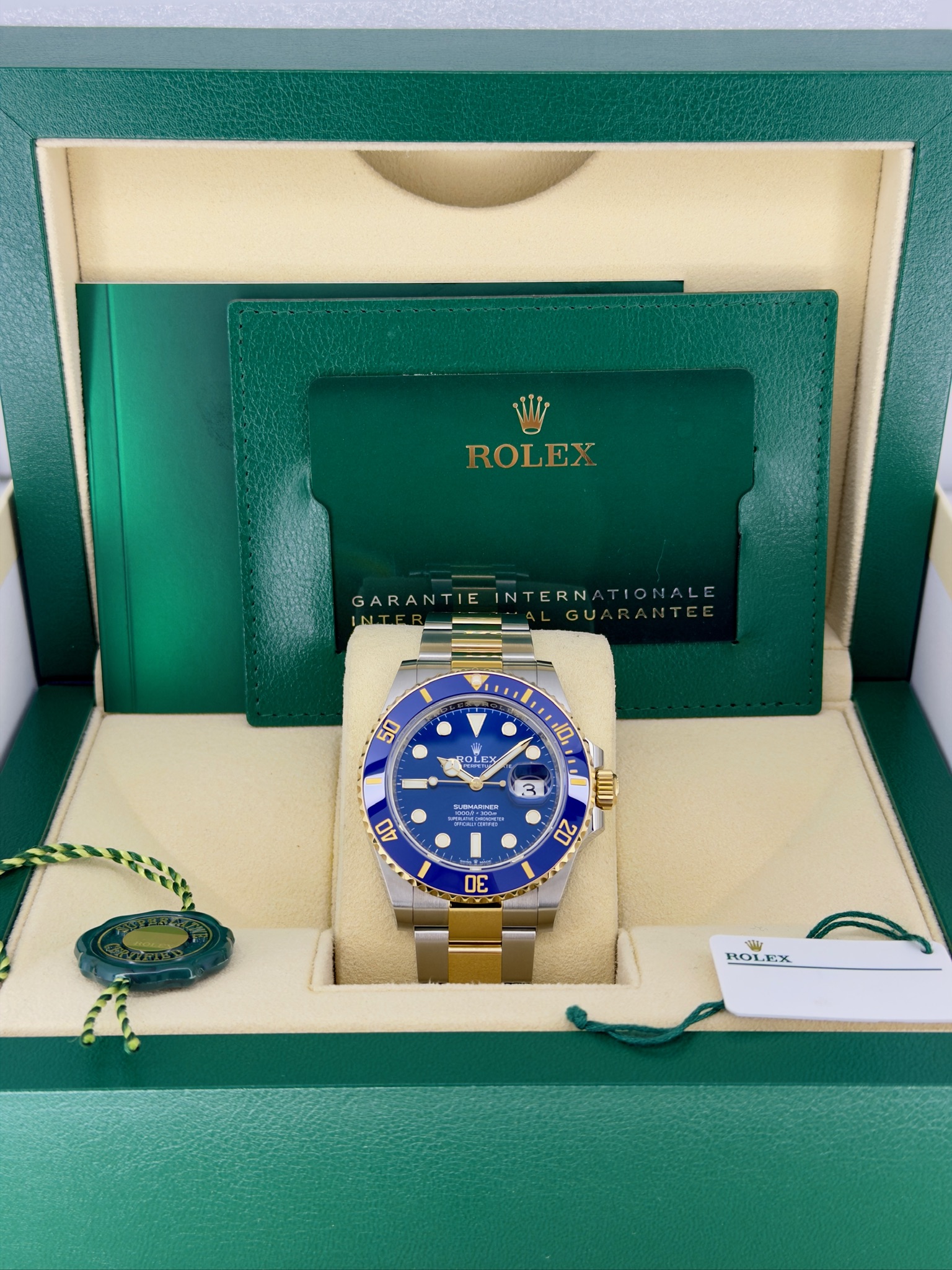 Box and Papers Pre-Owned Rolex Submariner 126613lb Box and Papers